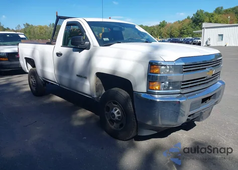 2016 Chevrolet Silverado 2500Hd Wt from USA, damaged, VIN 1GC0CUEG5GZ253258